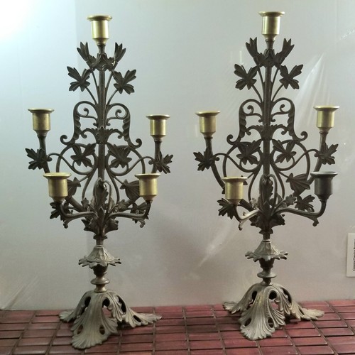 Antique pair baroque ornate - antique,
