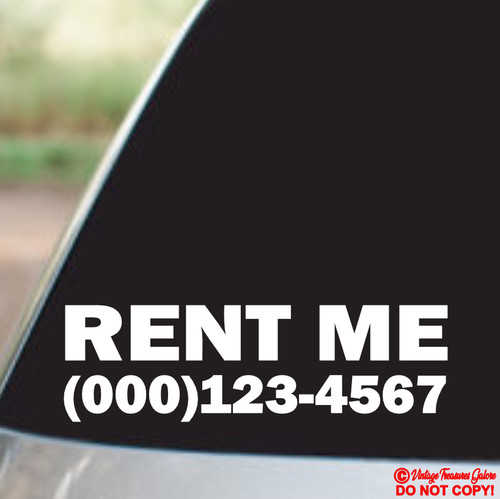 Rent with your - with, number