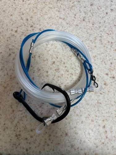 Shark fishing leader rig - 24’,