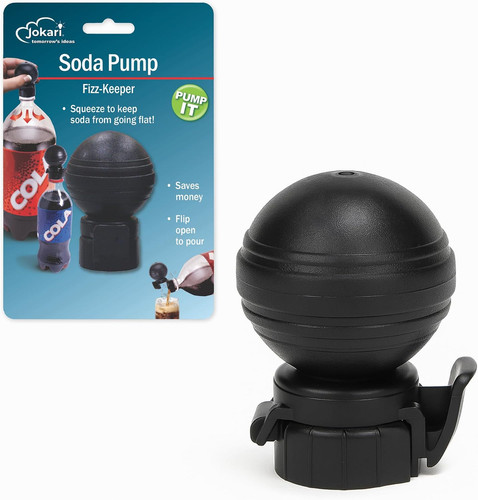 Soda bottle pump - soda, cap