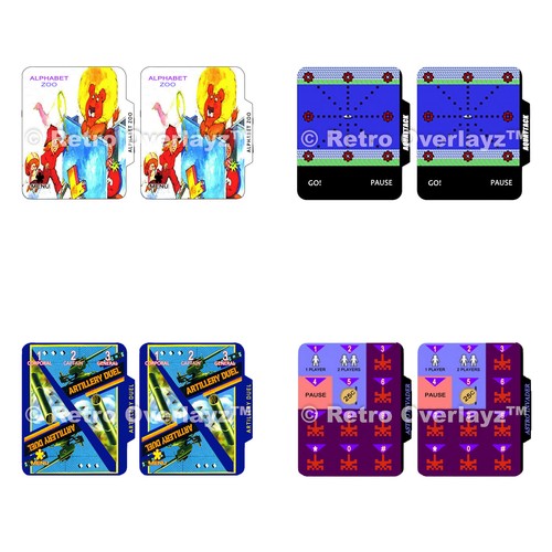 Colecovision adam overlays - colecovision/adam,