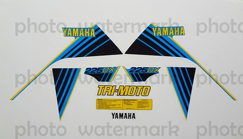 1984 yamaha ytm 225dx - 84',