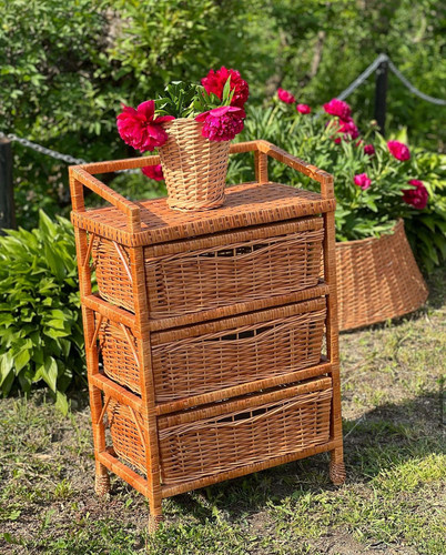 New wicker dresser - new!,