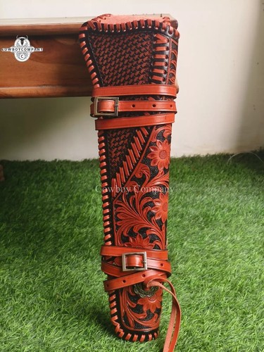 New western leather leg - new,
