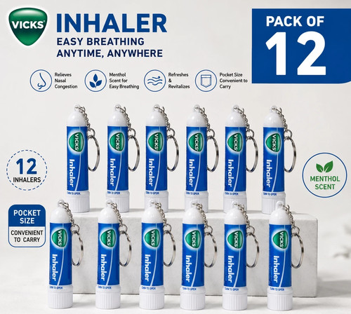 Vicks inhaler x12 nasal - vicks,