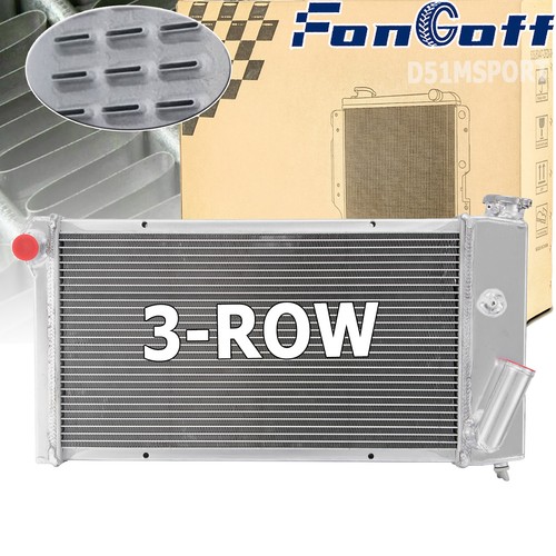 Row aluminum radiator for - 3-row,