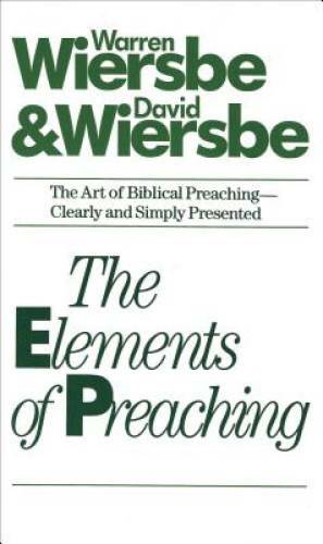 The elements preaching - preaching,