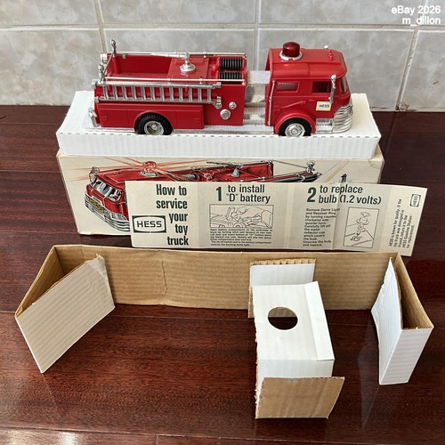 1970 hess toy fire truck - hess,
