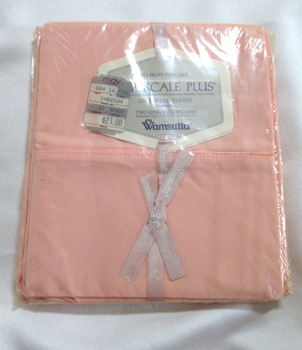 Vtg new wamsutta king - new,