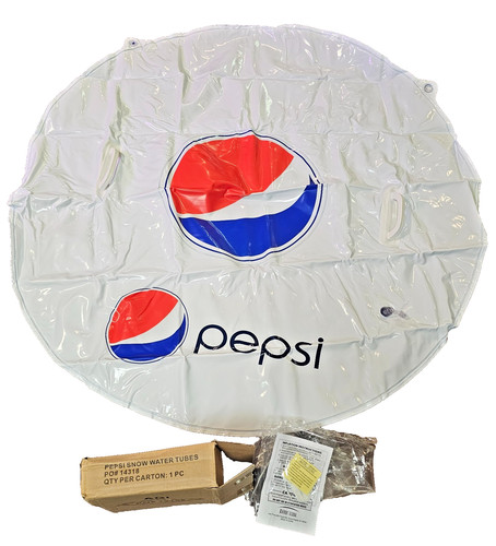 Pepsi inflatable river raft - river,