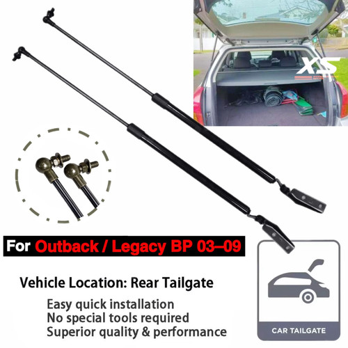 Rear door struts for - door, subaru