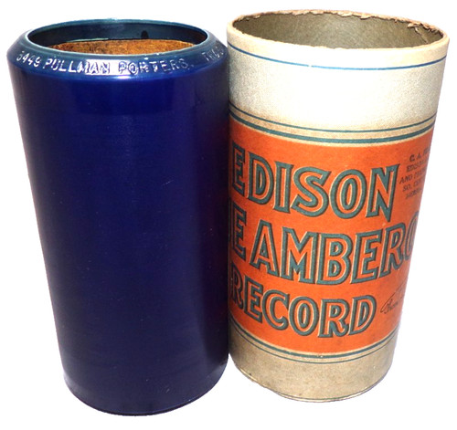 Edison cylinder phonograph - cylinder,