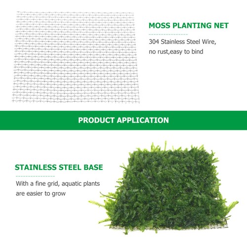 Moss pads aquarium mesh - aquarium,