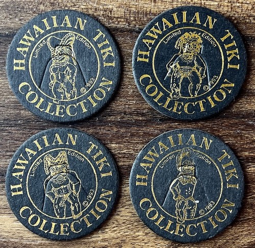 Lot vintage gold foil - (4),