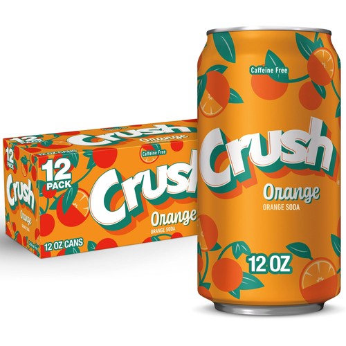 Crush caffeine free orange - crush,