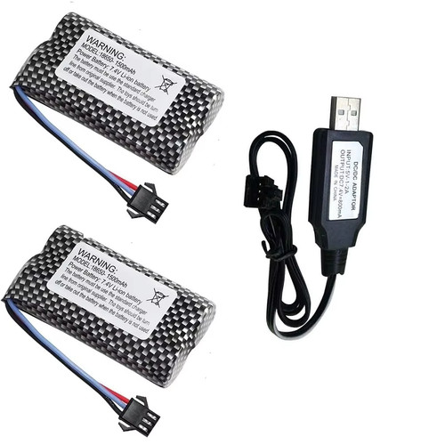 2pcs 1500mah 3p plug - 1500mah,