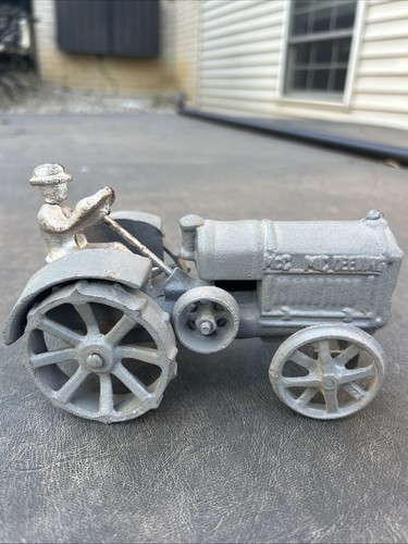 Grey mccormick deering tractor - deering,