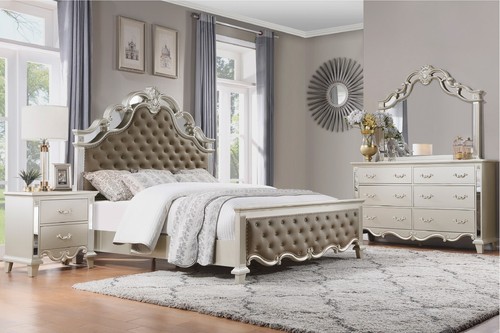 New 4pc champagne gold - 4pc, king