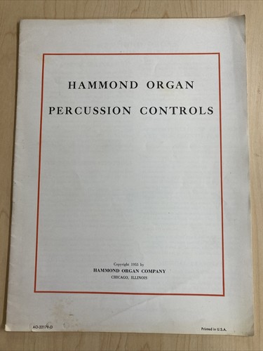 Vintage hammond organ - hammond,