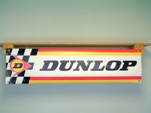 Dunlop tyres banner vintage - tyres,