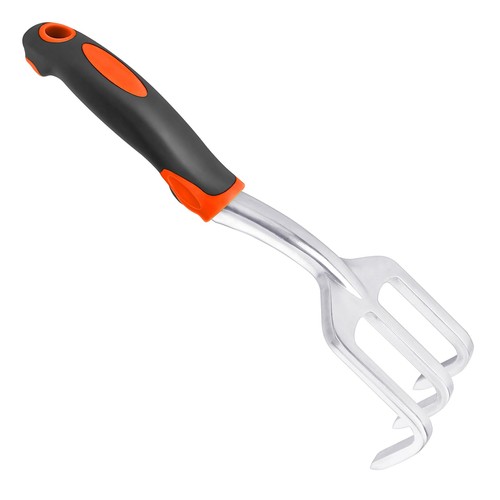 Hand rake garden tool heavy - rake,