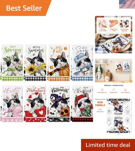 Durable piece set - 8-piece, cat