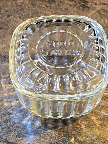 Vintage 1930s square glass - vintage,