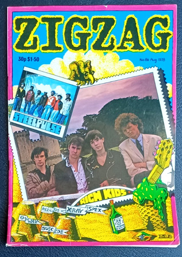 Zig zag magazine aug 1978 - magazine,