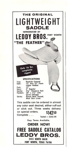 Leddy bros lightweight - lightweight, saddle