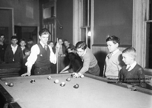 1931 pool hall - hall, photo