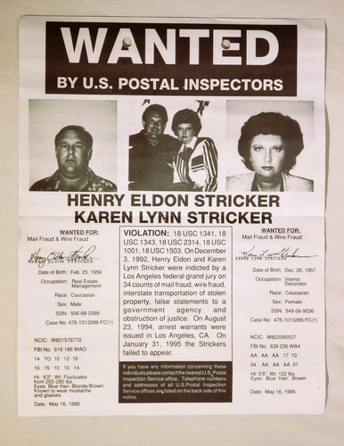 Fbi original wanted poster - wanted,