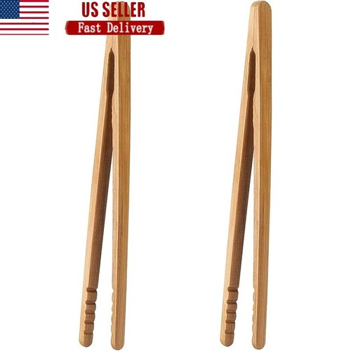 Bamboo toast tongs inch - toast,