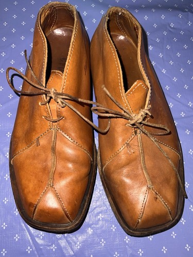 Handmade brown leather cydwoq - handmade,