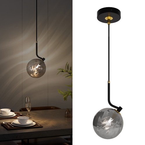 Modern pendant light bar hotel - modern,