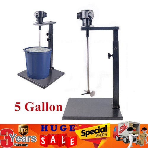 Gallon pneumatic paint - pneumatic, mixer