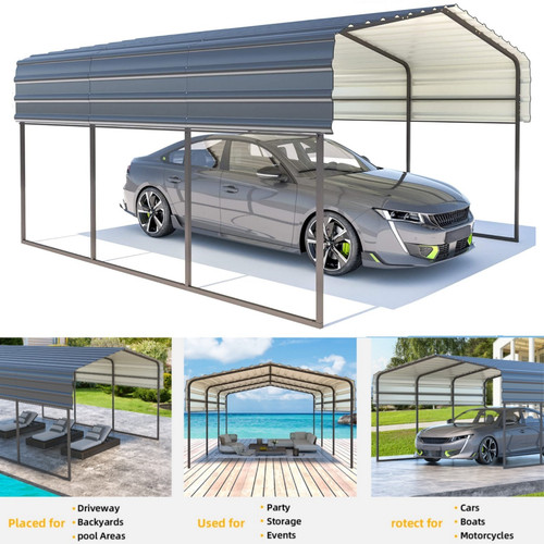 Outdoor carport heavy duty - carport,