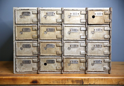 Vintage mailbox industrial - vintage,