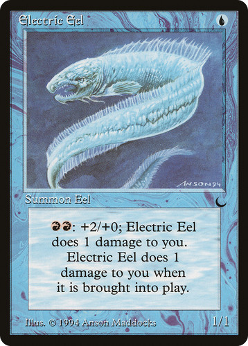 Electric eel the dark - x,