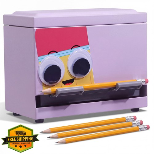 Briwooody purple googly - purple, eyes
