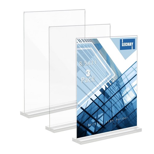 Pack acrylic sign - 3,