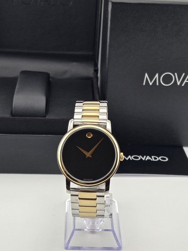 Movado museum men - museum, black