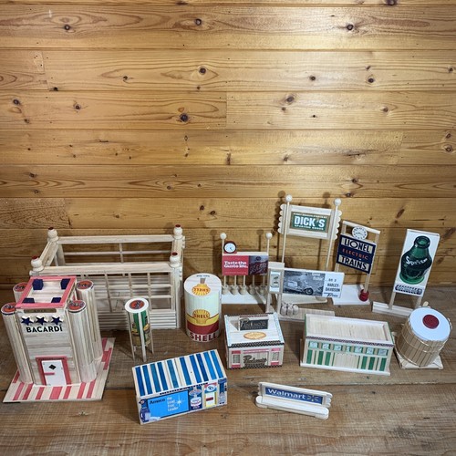 Huge wooden town - wooden, play