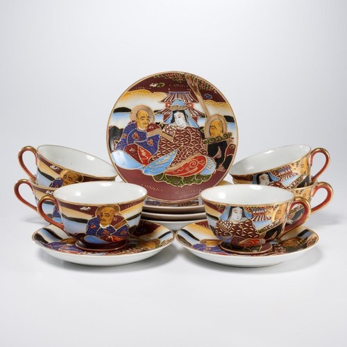 Japanese satsuma immortals - japanese,