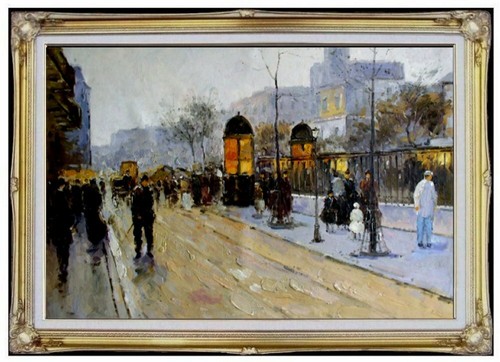 Framed street with - ,