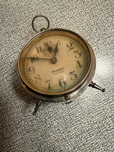 Antique 1920 westclox baby - antique,