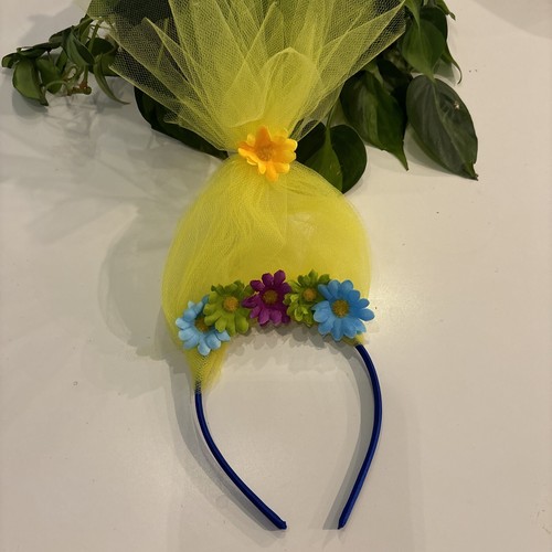 Trolls wig poppy headband - poppy,