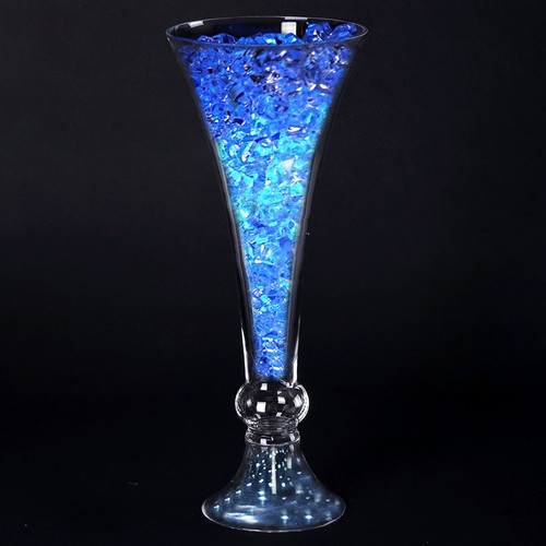 Pcs tall clear glass - 8, 18"