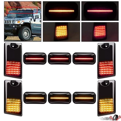 10x smoked top roof cab - top,