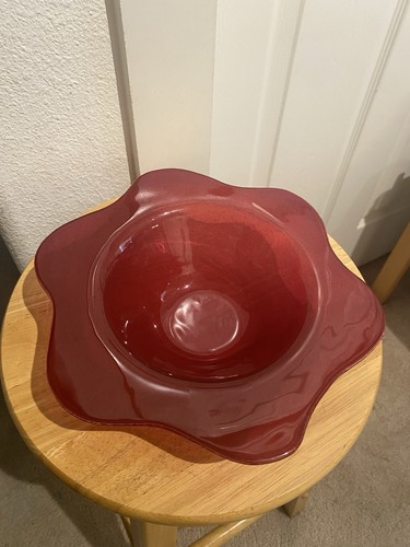 Annie glass ruby colored - glass,