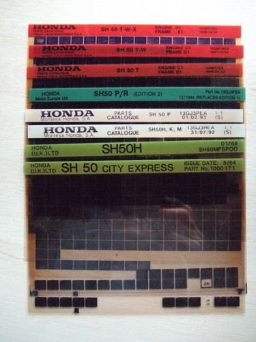 Genuine honda sh50 - genuine,